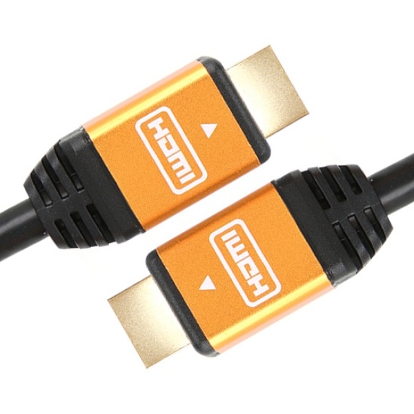 HDMI 2.0 케이블, 골드메탈, JUSTLINK-GOLD-HH050 [5m]