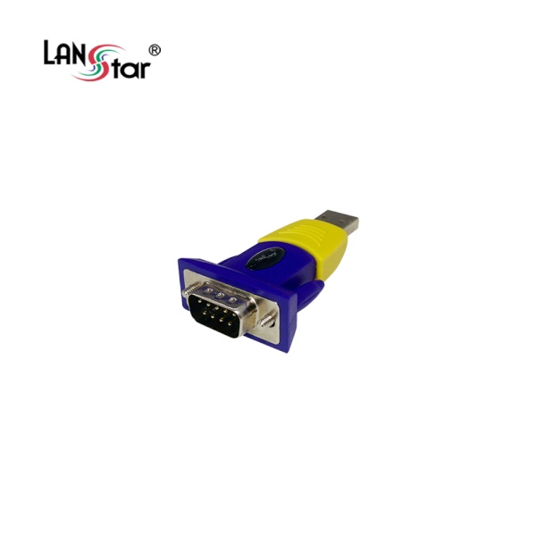 랜스타 USB to RS232 컨버터, 1포트 [LS-RS20UY] [블루]