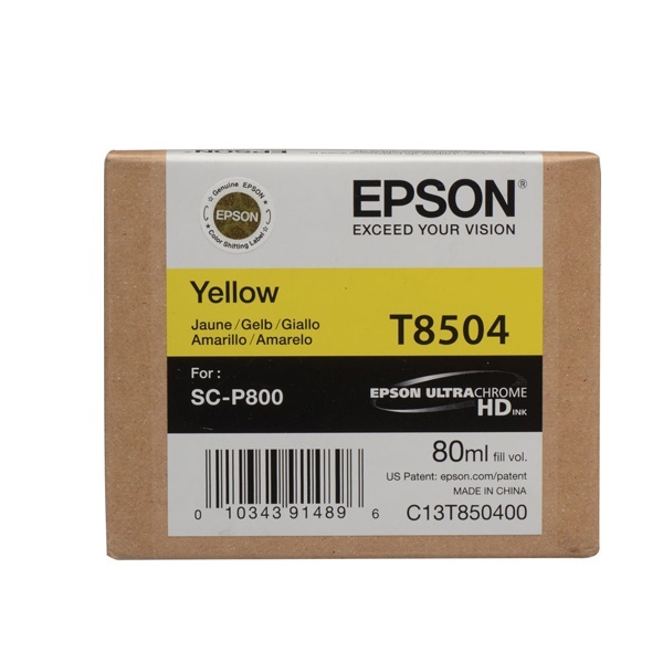 정품포토잉크 T850400 Yellow (SC-P800/80ml)