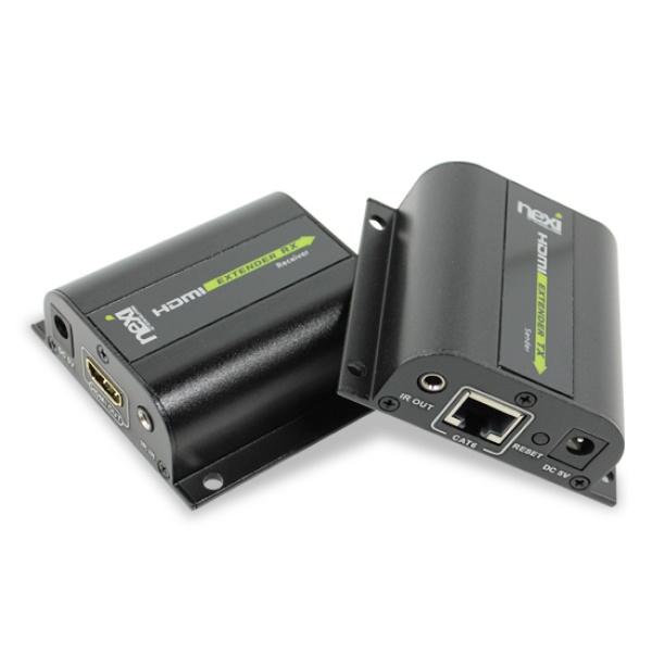 HDMI 리피터 송수신기 세트, NX-HDEX60 / NX368 *RJ-45 최대 60m 연장*