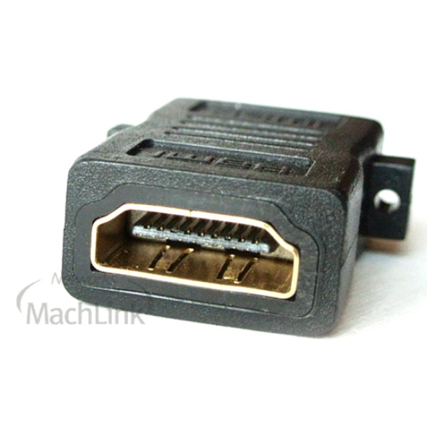 마하링크 HDMI(F/F) 판넬용 연장젠더 [ML-H007] [블랙]
