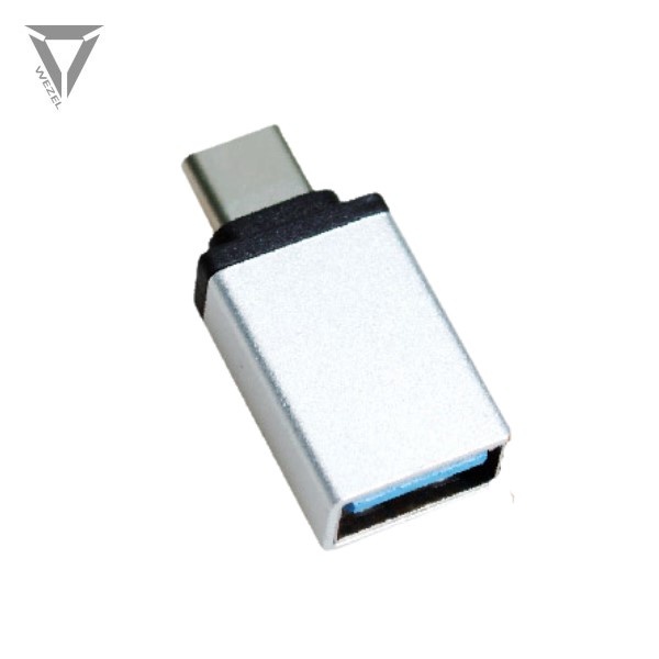 OTG USB To C타입 변환젠더 [WZ-U31C] [색상선택] [실버]