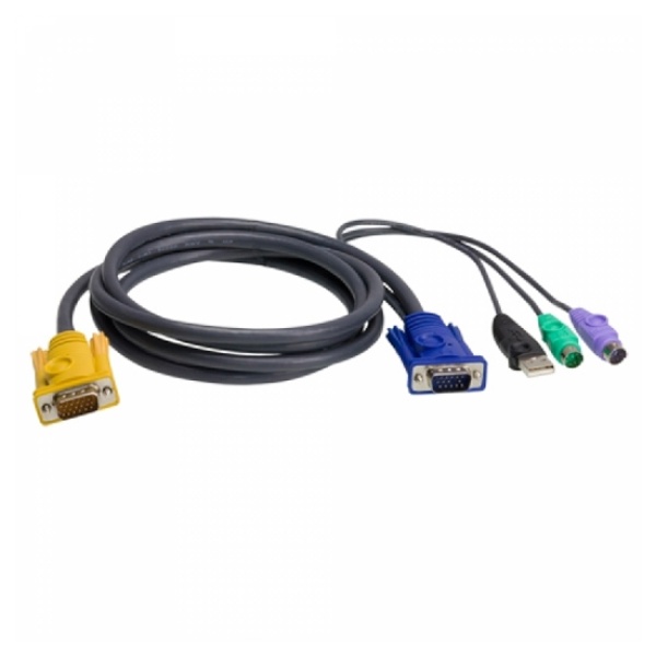 에이텐 KVM케이블 (PS/2 to USB 콤보) 3M [2L-5303UP]