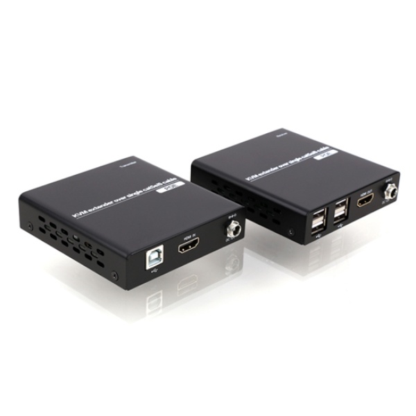 HDMI 리피터 송수신기 세트, NEXT-7104KVM EX *RJ-45 최대 100m 연장*