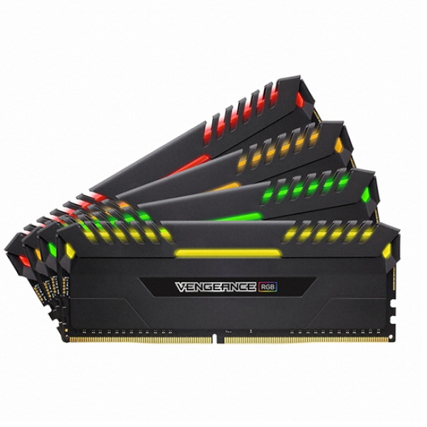DDR4 PC4-21300 CL16 VENGEANCE RGB [32GB (8GB*4)] (2666)