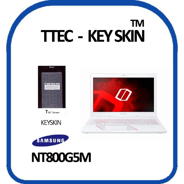 노트북키스킨, 15.6형 삼성전자 Odyssey NT800G5M [투명]
