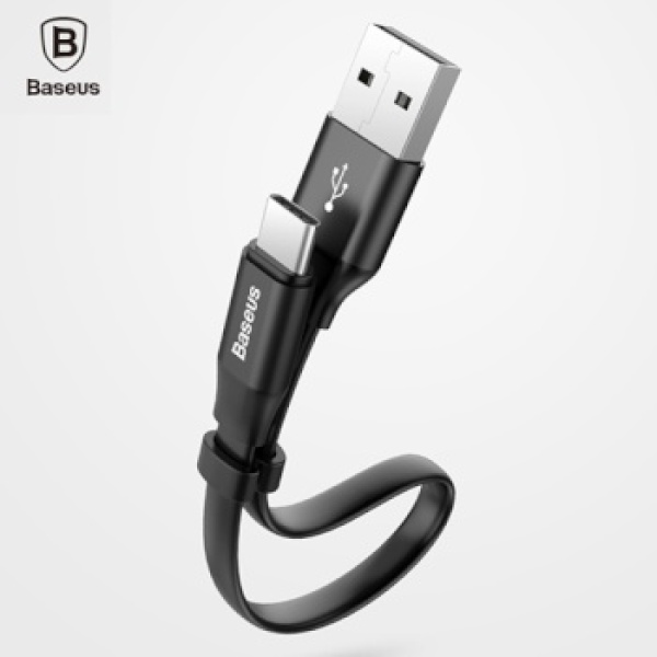 USB-A to Type-C 고속 충전케이블, 데이터전송 겸용 [블랙/0.23m]