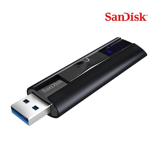 디바이스마트,컴퓨터/모바일/가전 > 저장장치 > USB 저장장치 > USB3.0/3.1,,USB, EXTREME PRO USB 3.1, Z880 [128GB/블랙] [SDCZ880-128G-G46],[ USB3.0 저장장치 ] 최대 읽기 420 MBs 최대쓰기 380 MBs / Type-A 3.1 / 슬라이드형 / LED표시 / 평생 보증 / 파일복구소프트웨어 / 보안USB / 암호화기능