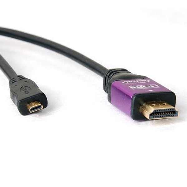 디바이스마트,컴퓨터/모바일/가전 > 네트워크/케이블/컨버터/IOT > HDMI/DP/DVI/RGB 케이블 > 변환 케이블,,HDMI to Micro HDMI 1.4 변환케이블, 한쪽 퍼플메탈, ML-HMC018 [1.8m],기본단자 : HDMI to Micro HDMI / 입출력 : 양방향 / 금도금 / 보호캡 / PVC
