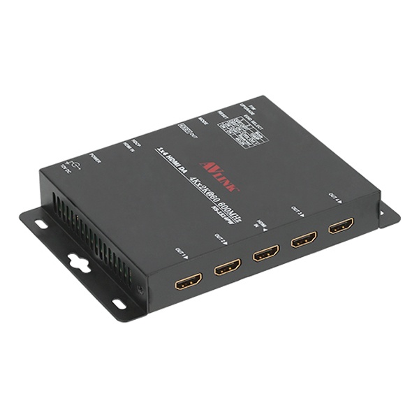 NETmate HS-1514PW [모니터 분배기/1:4/4K/HDMI/오디오 지원]