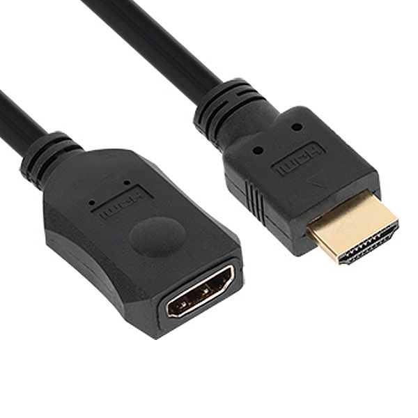 HDMI to HDMI 2.0 M/F 연장케이블, NMC-HF050BN [0.5m]
