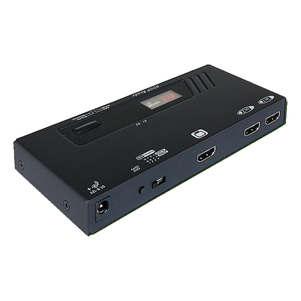 시스라인 VKGM-21 [모니터 선택기/1:2/HDMI/4K/오디오 지원]