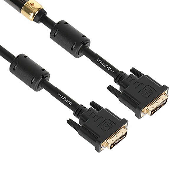 DVI-D 싱글 케이블, NETmate, 락킹 커넥터, NMC-DS200Z [20m]