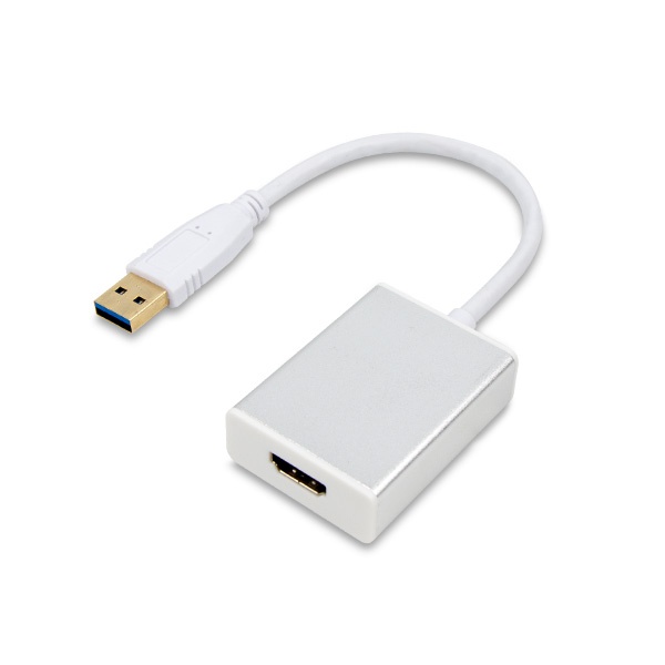 유니콘 USB to HDMI 컨버터, 오디오 미지원 [CV-400] [화이트]