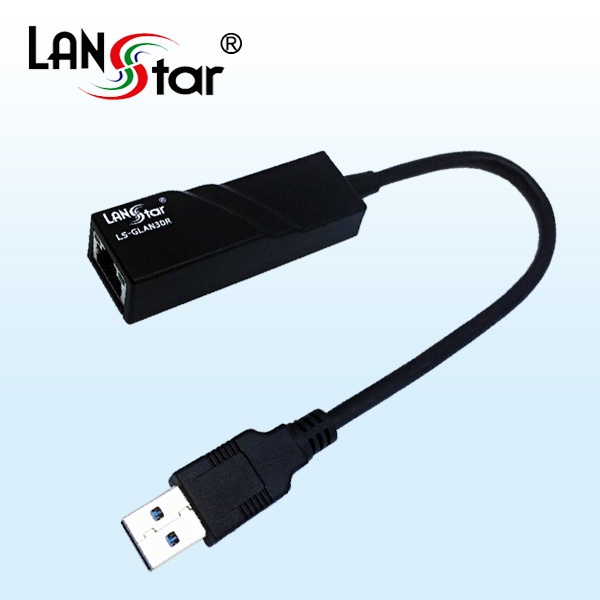 [LS-GLAN30R] USB 3.0 랜동글 (유선랜동글/USB/1000Mbps) 블랙