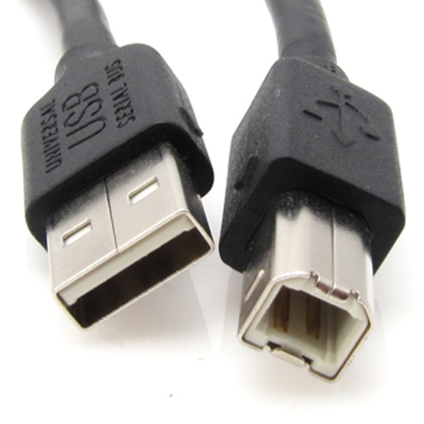 [AM-BM] USB-A 2.0 to USB-B 2.0 리피터 케이블, CBL-D203-30M [블랙/30m]