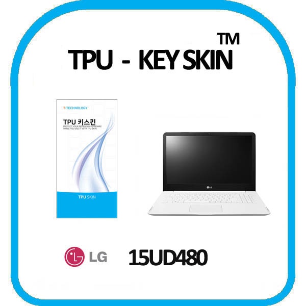 노트북 키스킨, 15.6형 2018 LG 울트라PC 15UD480 [투명] [TPU고급형]
