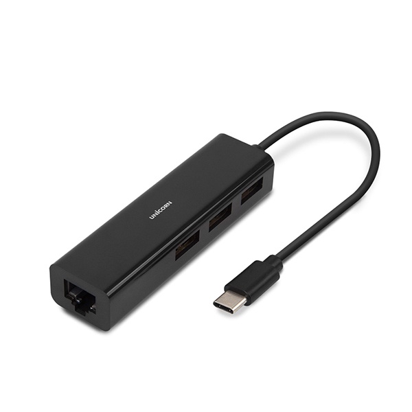 유니콘 TH-200N (유선랜카드/USB C타입/100Mbps) [블랙]