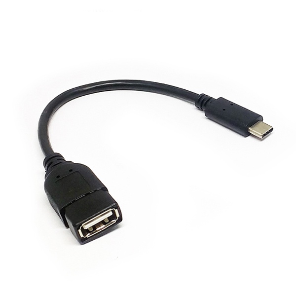 Type-C to USB-A 2.0 M/F 변환케이블, DW-OTG31N-01M [0.1m]