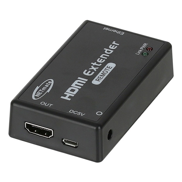NETmate 국산 HDMI 리피터 수신기, NM-QMS3107R [최대150M/RJ-45/단독사용불가]