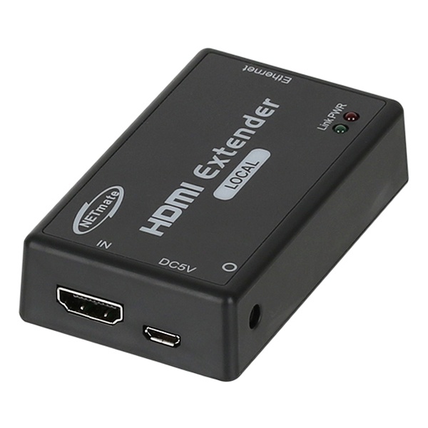 NETmate 국산 HDMI 리피터 송신기, NM-QMS3107T [최대150M/RJ-45/단독사용불가]
