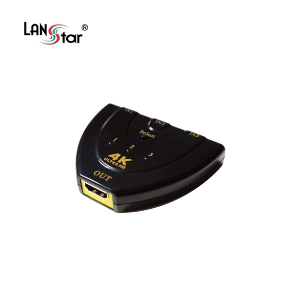 랜스타 LS-HS31 [모니터 선택기/1:3/HDMI/4K/오디오 지원]