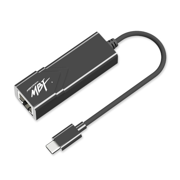 엠비에프 MBF-CLAN20 (유선랜카드/USB C타입/100Mbps) [MBF-CLAN20BK/블랙]