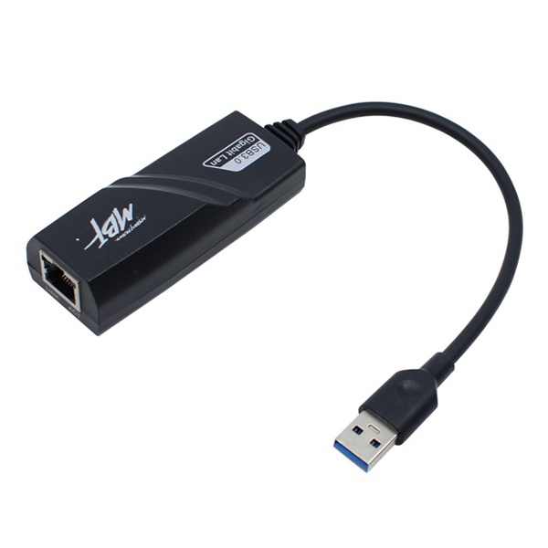 엠비에프 MBF-GLAN30BK (유선랜카드/USB/1000Mbps) [블랙]