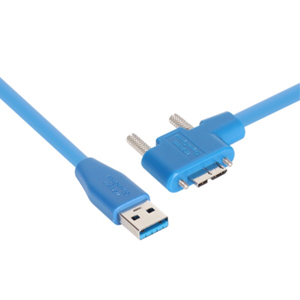 NETmate High-Flex USB3.0 꺽임 케이블 [AM-BM] 2M [왼쪽] [CBL-HFPD302MBS-2mLA]