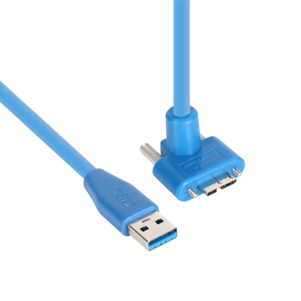NETmate High-Flex USB3.0 꺽임 케이블 [AM-BM] 2M [위쪽] [CBL-HFPD302MBS-2mUA]