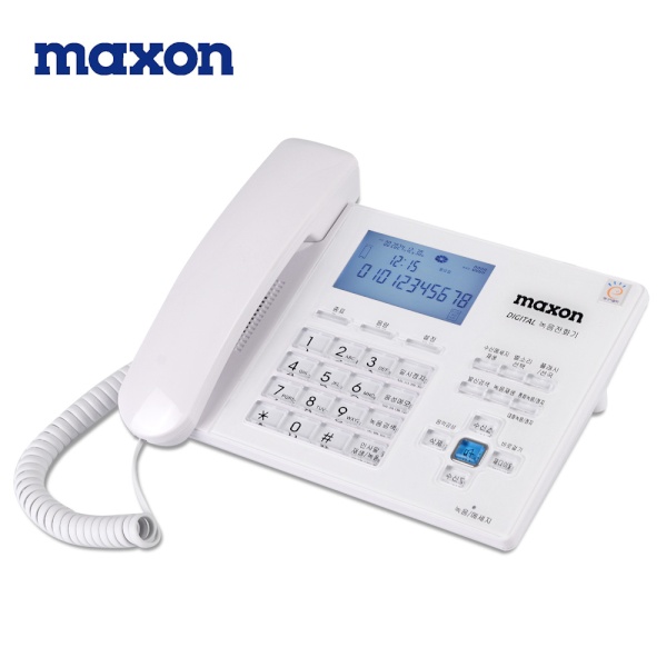 맥슨 MS-120R녹음/자동응답/발신자표시전화기