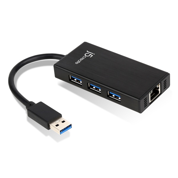 USB-A 3.0 to RJ-45 컨버터, 1000Mbps, NEXT-JUH470 [블랙]