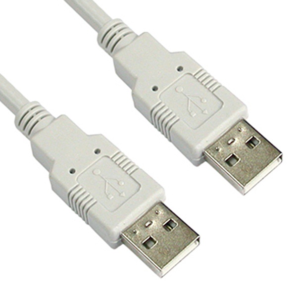 [AM-AM] USB-A 2.0 to USB-A 2.0 케이블, NETmate, NMC-UA270H [화이트/7m]
