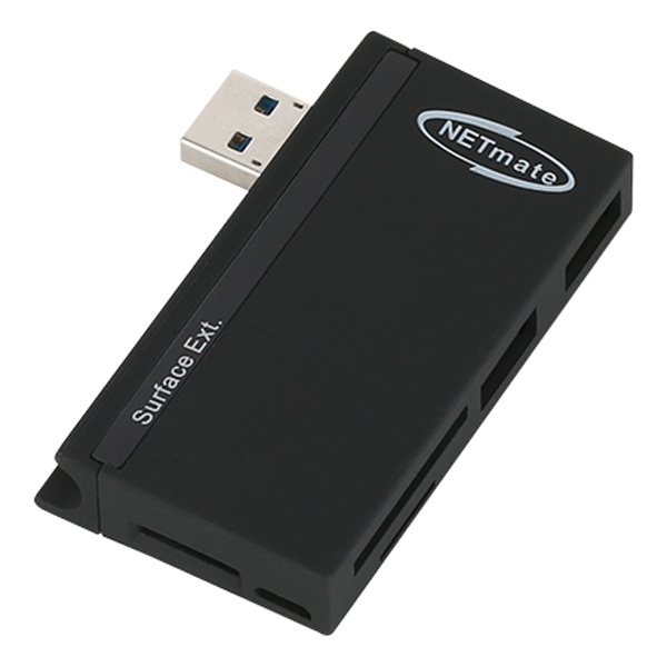 NETmate NM-SUR07 (USB허브/2포트) [블랙] ▶ [무전원/USB3.1] ◀