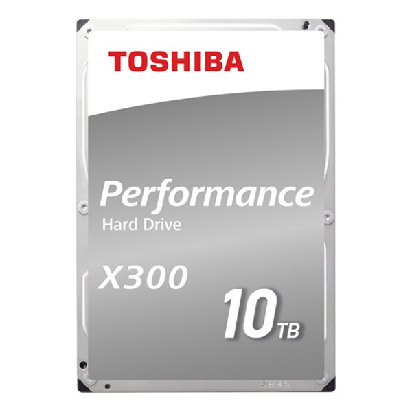 TOSHIBA X300 10TB HDWR11A  (3.5HDD/ SATA3/ 7200rpm/ 256MB/ PMR)