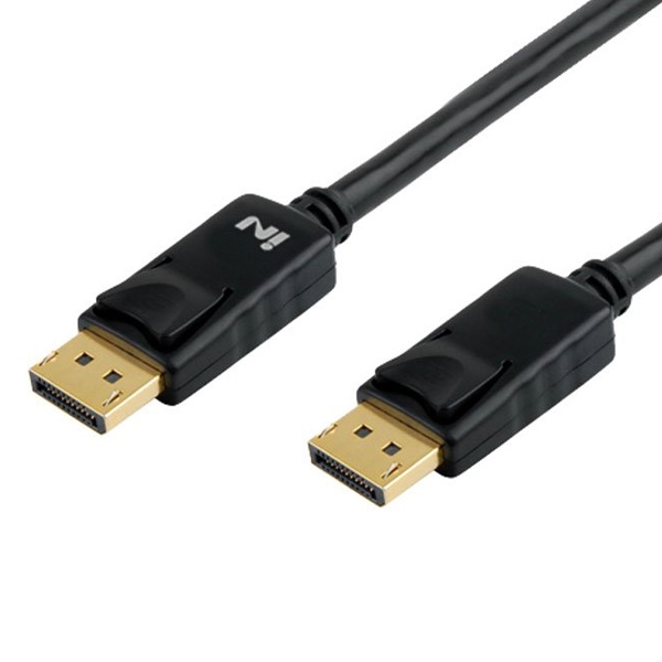 DisplayPort 1.2 케이블, 락킹 커넥터, IN-4K60DP12V1M / INC149 [1m]
