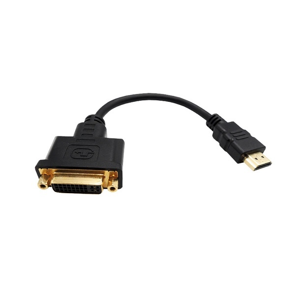 인네트워크 DVI-I(F) to HDMI(M) 케이블젠더 [IN-DVIFH20CM] [블랙]