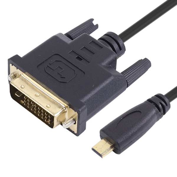 Micro HDMI 1.2 to DVI-D 듀얼 변환케이블, MT049 [1m]