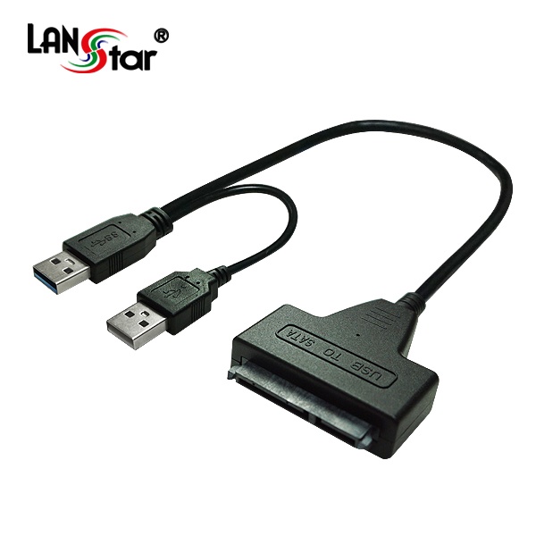 랜스타 USB 3.0 to SATA 컨버터 [LS-USB3.0-SATA] [블랙/아답타 미포함]