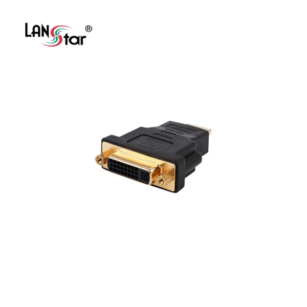 DVI-I 듀얼(F) to HDMI(M) 변환젠더 [LS-DVI29F-HDMI-AM] [블랙]