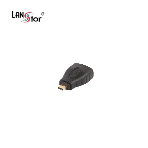 HDMI(F) to 마이크로 HDMI(M) 변환젠더 [LS-HDMIG-AFDM] [블랙]