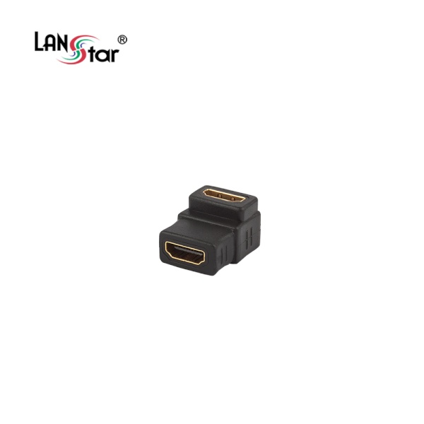 HDMI(F/F) 꺾임젠더 [LS-HDMIG-AFFL] [블랙]