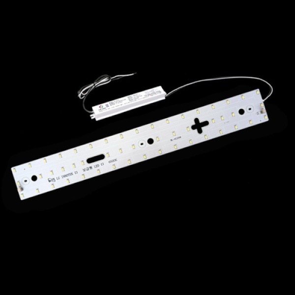 LED모듈 욕실주방등 기판세트 (안정기 자석포함) [25W/주광색(하얀빛)]