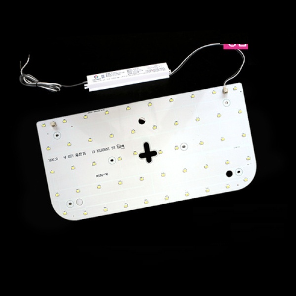 LED 모듈 사각방등 기판세트 (안정기 자석포함) [25W/주광색(하얀빛)]