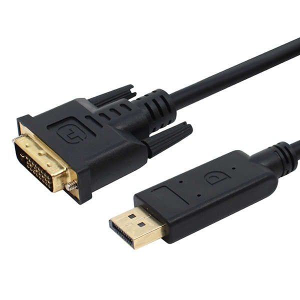 DisplayPort 1.1 to DVI-D 듀얼 변환케이블, 락킹 커넥터, MBF-DPDVC05 [5m]