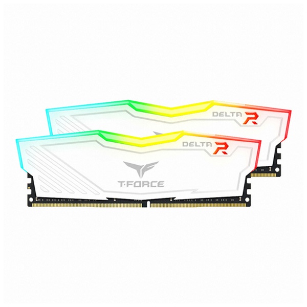 T-Force DDR4 PC4-25600 CL16 Delta RGB 화이트 아인스 [32GB (16GB*2)] (3200)