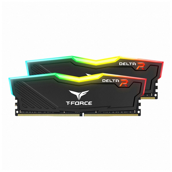 T-Force DDR4 PC4-25600 CL16 Delta RGB 블랙 아인스 [32GB (16GB*2)] (3200)