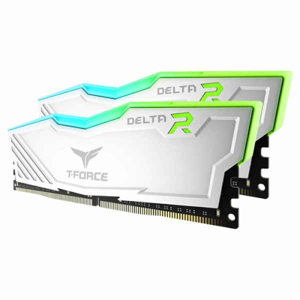 T-Force DDR4 PC4-25600 CL16 Delta RGB 화이트 아인스 [16GB (8GB*2)] (3200)