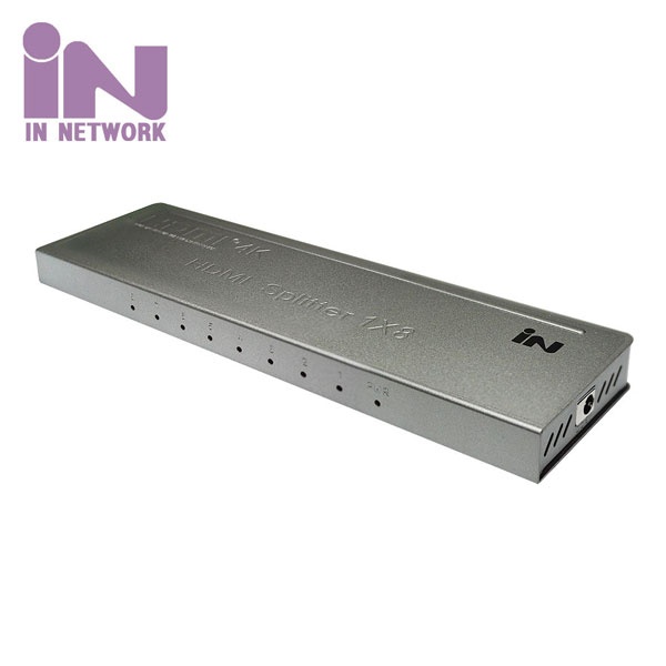 인네트워크 IN-HD108 [모니터 분배기/1:8/HDMI/4K/오디오 지원]