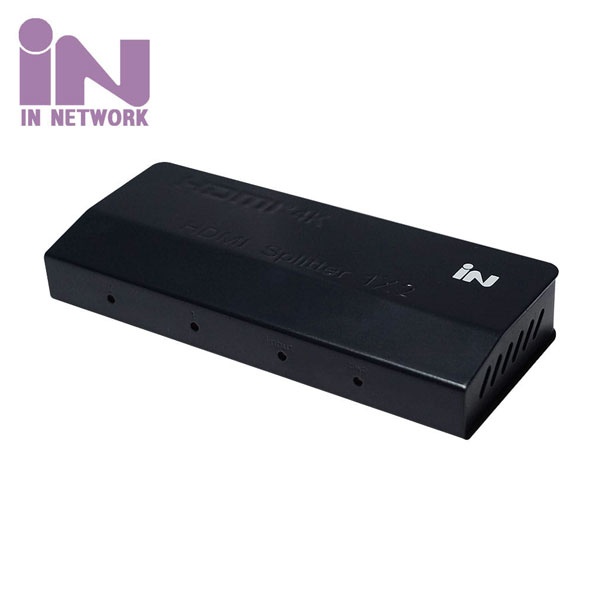 인네트워크 IN-HD102 [모니터 분배기/1:2/HDMI/4K/오디오 지원]